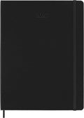 Moleskine Hardcover Weekly Notebook Diary/Planner 12-Month 2027 - Extra Large