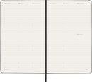 Moleskine Hardcover Weekly Vertical Diary/Planner 12-Month 2027 - Large