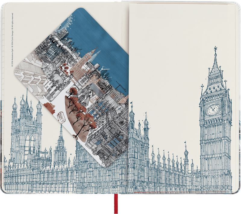 Moleskine I am London Limited Edition Ruled Hardcover Notebook - Large