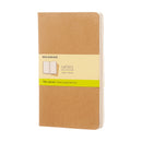 Moleskine Cahier Plain Journals - Large (Set of 3)