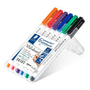 Staedtler Lumocolor 301 Whiteboard Pen (Wallet of 6)
