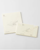 Midori MD Cotton Envelopes - Landscape 114 × 180mm (Pack of 8)