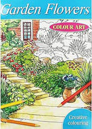 Creative Colouring Colour Art Garden Flowers
