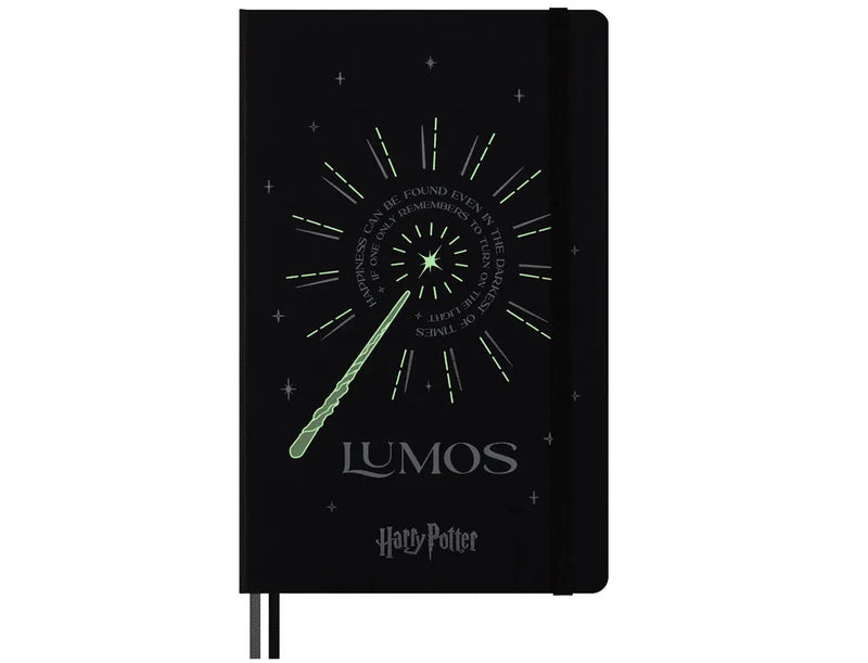 Moleskine Harry Potter Lumos Limited Edition Ruled Hardcover Notebook & Kaweco Pen