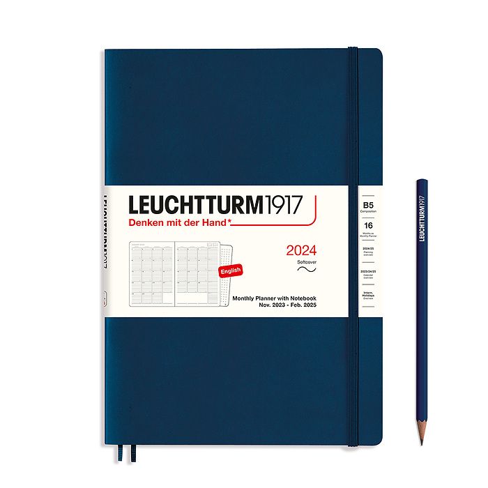 LEUCHTTURM1917 Notebook Dotted Softcover B5 Rising Sun