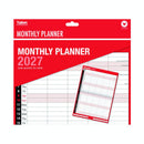 Tallon 2027 Month To View 5-Column Family Calendar