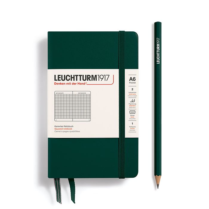 Leuchtturm1917 A5 Hardcover Notebook – Indigo