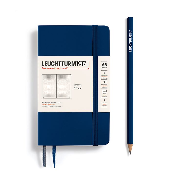 Leuchtturm 1917 Softcover Pocket (A6) Notebook