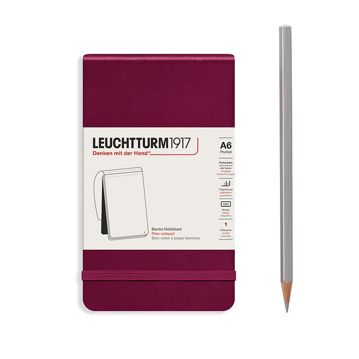 Leuchtturm 1917 Reporter Notepad (A6)