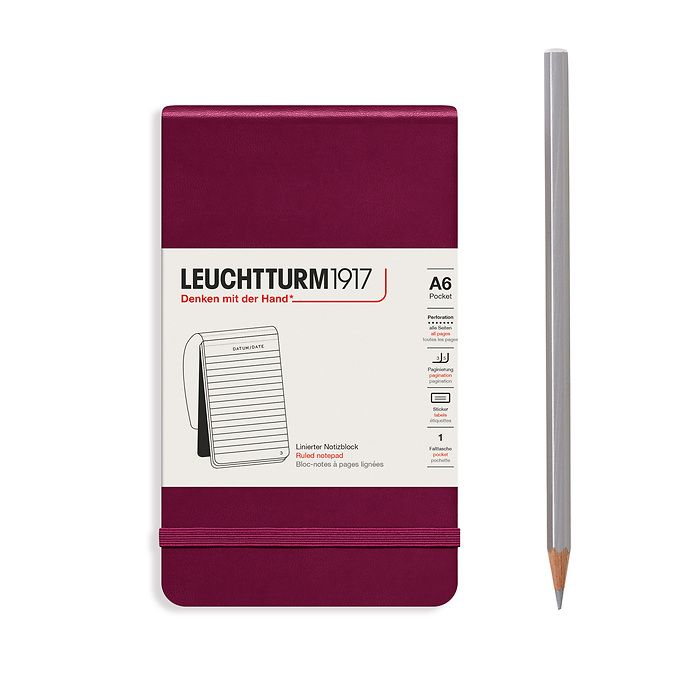 Leuchtturm 1917 Reporter Notepad (A6)