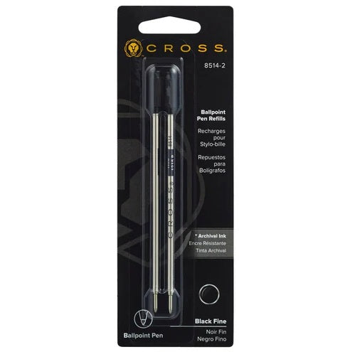 Cross Ballpoint Pen Refill Double Pack - Fine