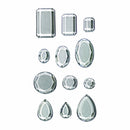 Tim Holtz idea-ology 12 Clear Facets & Jump Rings