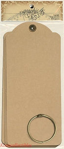Graphic 45 Large Tag Album (6pcs, With Binder Ring)