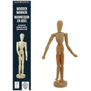 Daler-Rowney Wooden Manikin Figure - Male