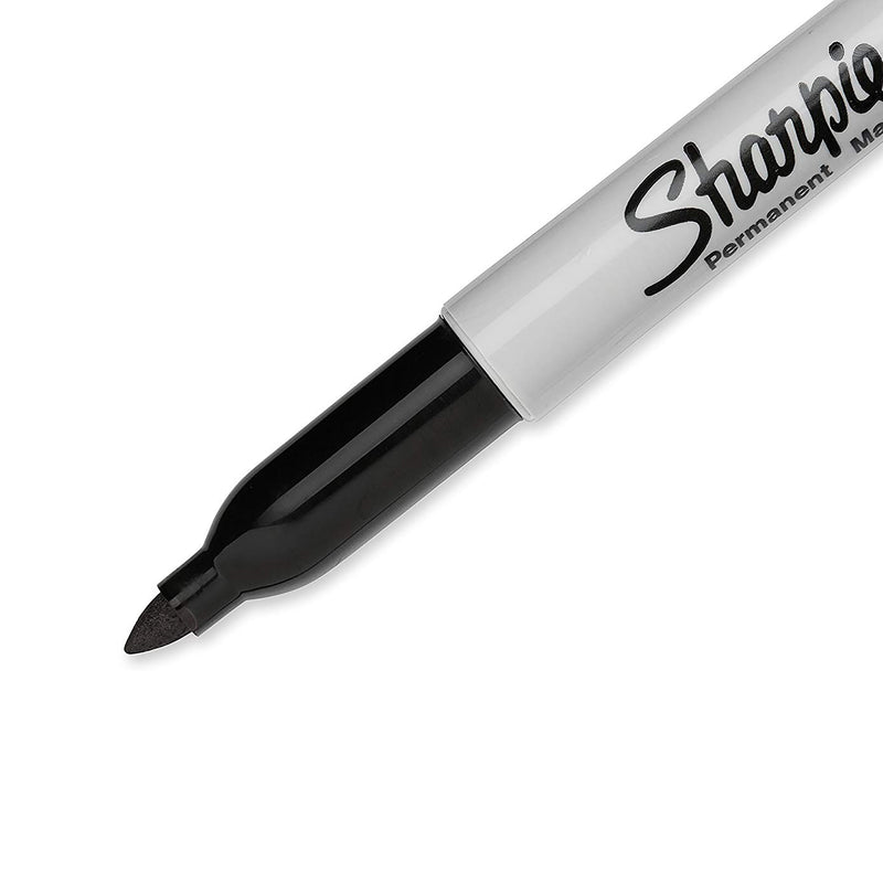 Sharpie Permanent Marker Black Fine (Pkd 1)