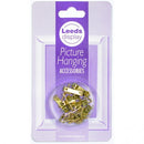 Leeds Display Small Picture Hooks & Pins (12 Pack)