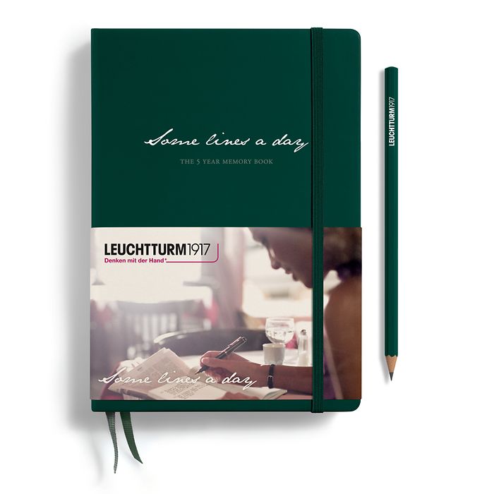 Leuchtturm 1917 'Some lines a day' 5 Year Memory Book