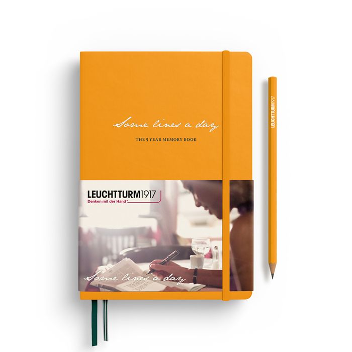 Leuchtturm 1917 'Some lines a day' 5 Year Memory Book