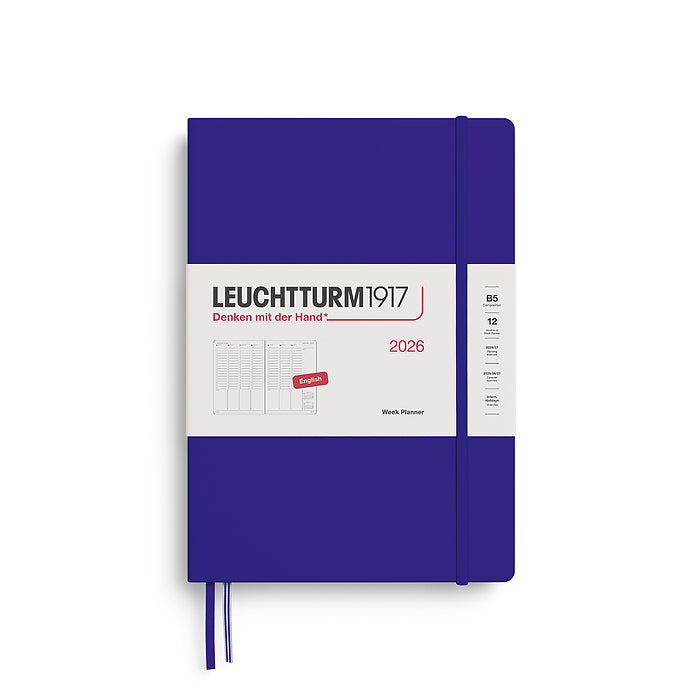 Leuchtturm 1917 Week Planner Hardcover Composition (B5) 2026