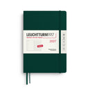Leuchtturm 1917 Weekly Planner & Dotted Notebook Hardcover Medium (A5) 2027
