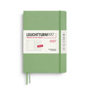 Leuchtturm 1917 Weekly Planner & Dotted Notebook Hardcover Medium (A5) 2027