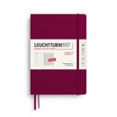 Leuchtturm 1917 Weekly Planner & Notebook Hardcover Medium (A5) 2027
