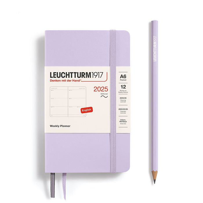 Leuchtturm 1917 Weekly Planner Softcover Pocket (A6) 2025