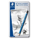 Staedtler Mars Lumograph - Tin of 12 Assorted Degrees