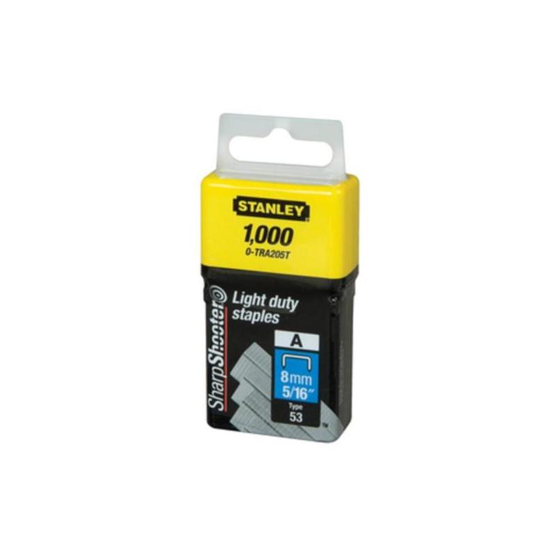 Stanley Light Duty Staples (Pkd 1000)