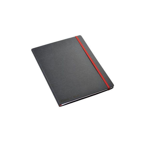 Oxford Black n'Red A4 Hardcover Notebook