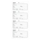 Challenge Taped Duplicate Book Gummed Sheets with Carbon Receipt 4-to-View