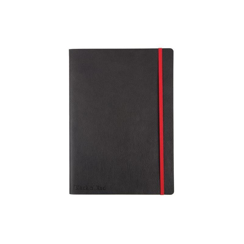 Oxford Black n'Red A5 Softcover Notebook