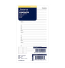 Filofax Name, address, email, telephone, fax, mobile