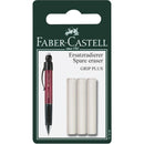Faber-Castell Grip Plus Spare Erasers (Pk 3)