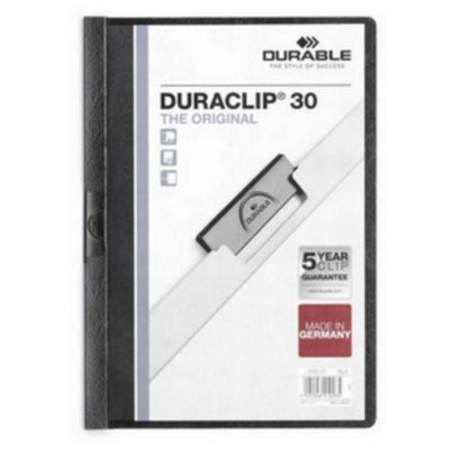Durable Duraclip Folders - 3mm (approx 30 sheets)