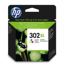 HP 302XL Ink Cart C-M-Y F6U67AE