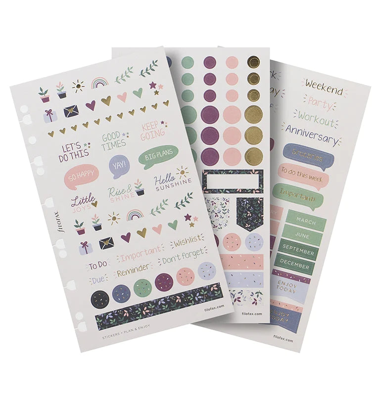 Filofax Garden Stickers