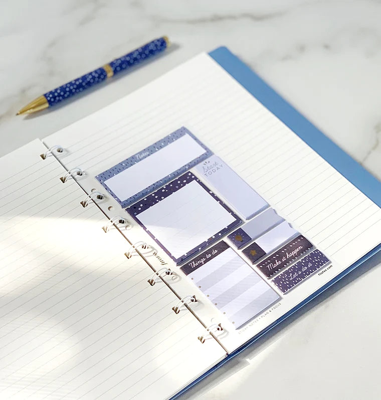 Filofax Indigo Sticky Notes