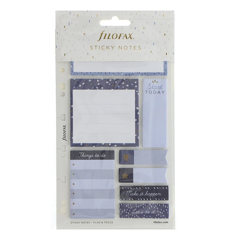 Filofax Indigo Sticky Notes