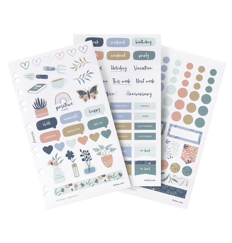 Filofax Botanical Stickers