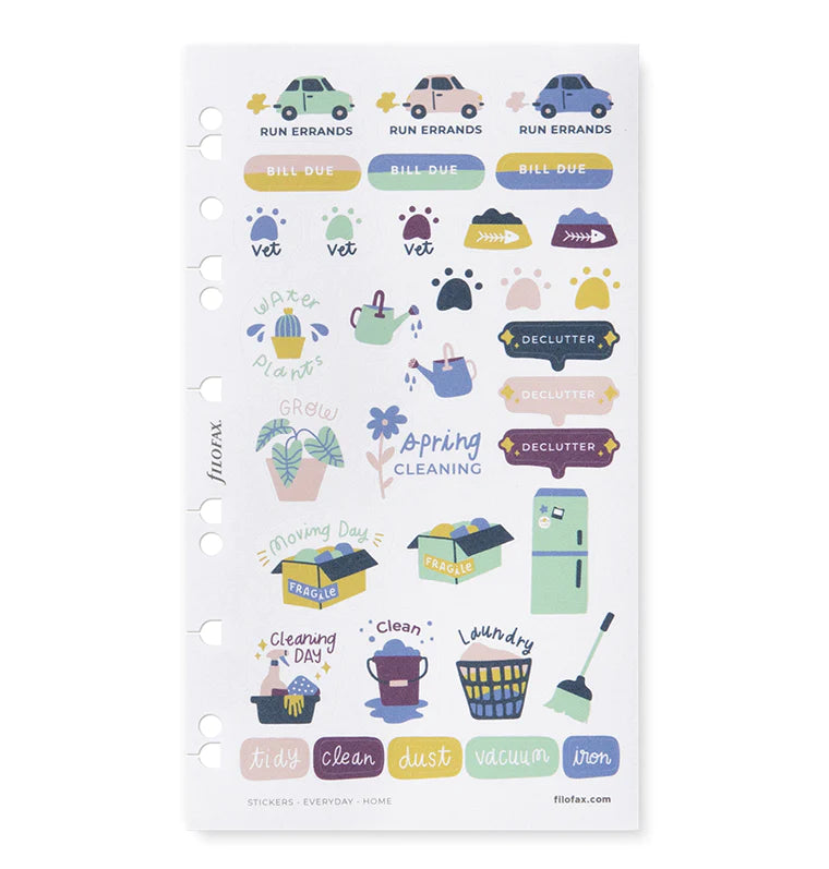 Filofax Everyday Home Stickers