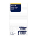 Filofax White ruled notepaper value pack