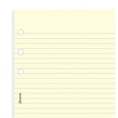 Filofax Cotton Cream Ruled Notepaper Refill