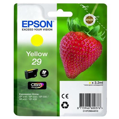Epson No.29 IJCart Yellow C13T29844010