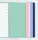 Filofax Refillable Notebook A4 Pastel Dividers
