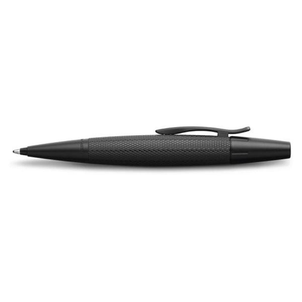 Faber-Castell E-Motion Pure Black Twist Ballpoint Pen