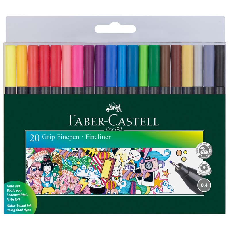 Faber-Castell Grip Finepen Colour Fineliners