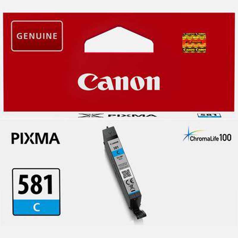 Canon CLI-581 Inkjet Cartridge Cyan 2103C001