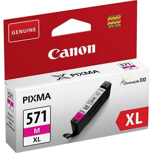 Canon CLI-571XL Ink Cartridge Page Life 645pp Magenta 0333C001