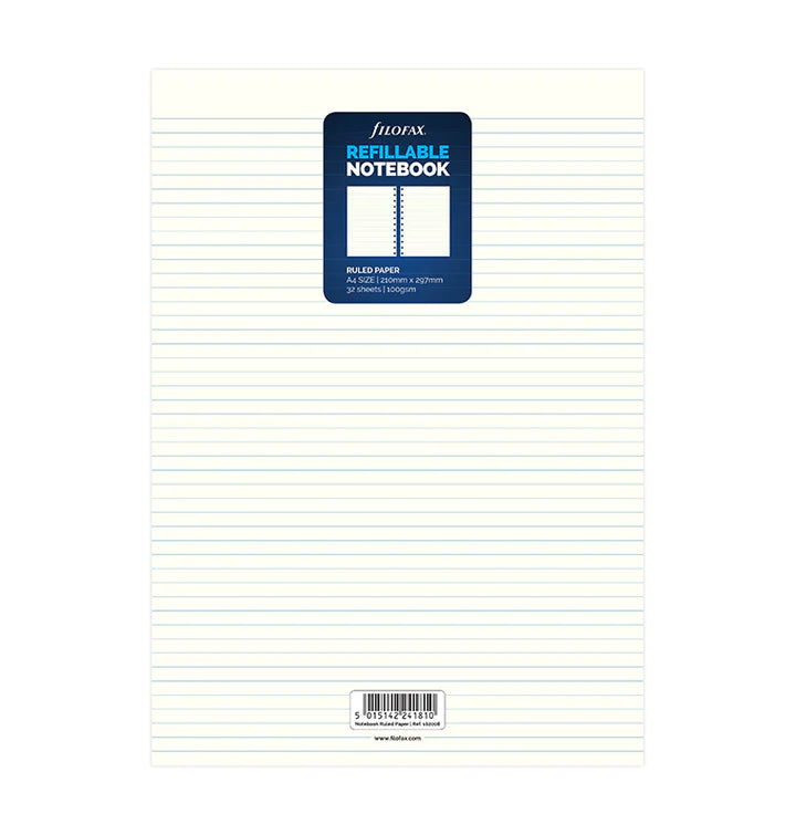 Filofax Refillable Notebook Paper